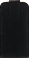 HTC Desire 500 Hoesje - Xccess - Serie - Kunstlederen Flipcase - Zwart - Hoesje Geschikt Voor HTC Desire 500