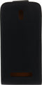 HTC Desire 500 Hoesje - Xccess - Serie - Kunstlederen Flipcase - Zwart - Hoesje Geschikt Voor HTC Desire 500
