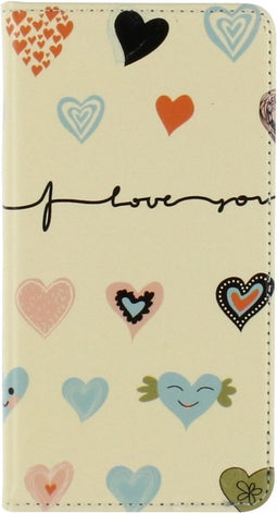 HTC Desire 510 Hoesje - Mobilize - Premium Magnet Serie - Kunstlederen Bookcase - I Love You - Hoesje Geschikt Voor HTC Desire 510