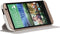 HTC One Hoesje - Rock - Excel Serie - Kunstlederen Bookcase - Wit - Hoesje Geschikt Voor HTC One