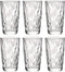 Bormioli Rocco Diamond longdrinkglas - 47 cl - Set-6