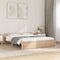vidaXL - Bedframe - massief - hout - 140x190 - cm