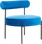Fauteuil ALPHA Fluweel Marineblauw