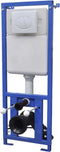 vidaXL - Hangend - toilet - met - verborgen - stortbak - keramiek - zwart
