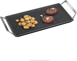 AEG A9HL33 - Plancha grillplaat - Gegoten aluminium - 22 x 43 cm - Zwart
