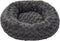Jack and Vanilla JV Softy Hondenmand rond - 45cm - Rozet Grijs
