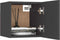 vidaXL - Tv-wandmeubel - 30,5x30x30 - cm - grijs