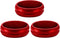 Mission Aluminium F-Lock Ring - Rood