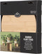 Esschert Design plantentafeltje van bamboe - afmeting: D25 cm x H19.5 cm