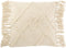 J-Line Vierkant kussen – katoen – 70x50 cm – beige
