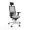 Bureaustoel met hoofdsteun Piqueras y Crespo 2D026G1 Lichtgrijs
