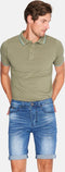Mario Russo Denim Short Stw Used - Maat XXL - Korte broek - Donkerblauw