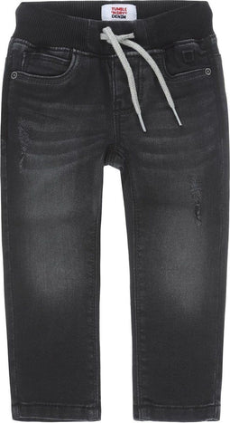 Tumble 'N Dry Jongens Broek - Maat 86 - Jogg-denim met elastische taille - (2020)