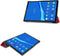 imoshion Tablet Hoes - Geschikt voor Lenovo Tab M10 Plus, Lenovo Tab M10 FHD Plus - Trifold Bookcase - Rood