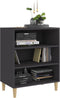 vidaXL - Dressoir - 57x35x70 - cm - spaanplaat - grijs