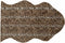 Tapijt DKD Home Decor Zwart Oranje Koloniaal Jungle 30 x 40 cm 60 x 90 x 2 cm
