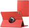 imoshion Tablet Hoes - Geschikt voor iPad 9e generatie (2021) 10.2 inch / 8e generatie (2020) 10.2 inch / 7e generatie (2019) 10.2 inch - 360° Draaibare Bookcase - Rood