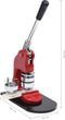 vidaXL - Buttonmachine - met - 500 - st - buttononderdelen - 37 - mm
