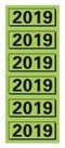 Elba - Rugetiket elba 2019 57x25mm groen 120 stuks
