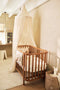 Jollein Klamboe - Voor Baby Bed - 245cm - Cosy Check - Sand