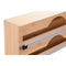 Houder voor keukenpapier Home ESPRIT Natuurlijk Bamboe 33,5 x 7 x 14,5 cm