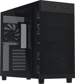 ASUS Prime AP303 - PC Behuizing - Tempered Glass - Zwart