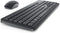 DELL KM3322W - Toetsenbord met muis - RF Draadloos QWERTY US - Zwart