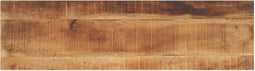 vidaXL - Tafelblad - rechthoekig - 120x30x3,8 - cm - massief - ruw - mangohout