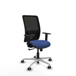 Zulema Piqueras y Crespo 1D086G0 - Bureaustoel - Verstelbare hoogte met armleuning - Marineblauw