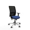 Zulema Piqueras y Crespo 1D086G0 - Bureaustoel - Verstelbare hoogte met armleuning - Marineblauw