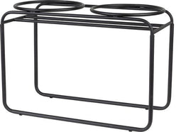 District 70 BUTLER - Verhoogde Voerbakstandaard - Handgemaakt van staal - Large 50,5 x 23 x 36,5 cm