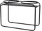 District 70 BUTLER - Verhoogde Voerbakstandaard - Handgemaakt van staal - Large 50,5 x 23 x 36,5 cm