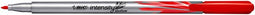 Bic fineliner Intensity, medium, rood 12 stuks