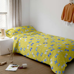 Happy Friday Duvet cover set 2 pieces Meow 155x220 cm (Single) Multicolor
