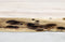 Rechthoekige eettafel SoHo - 220x100x73 - Naturel/zwart - Acaciahout/metaal
