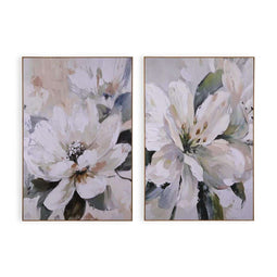 Schilderij Versa Blommor 2,5 x 90 x 60 cm
