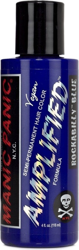 Manic Panic - Rockabilly Blue Amplified Semi permanente haarverf - Blauw