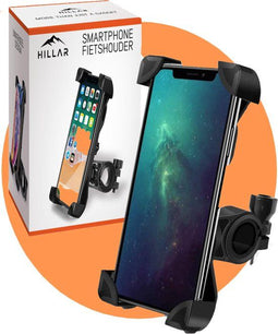 Hillar Telefoonhouder Fiets Universeel - 360 graden roterend - Zwart