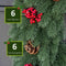 HOMCOM Kerstkrans met sieraden 830-372