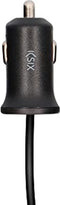 Ksix B1740CR2A - Auto oplader - 5V-2.1A - Zwart