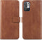 iMoshion Hoesje Geschikt voor Xiaomi Redmi Note 10 (5G) Hoesje Met Pasjeshouder - iMoshion Luxe Bookcase - Bruin