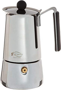 Italiaanse Koffiepot San Ignacio Milan sg1781 Roestvrij staal (4 Koppar)