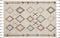 CORUM - Laagpolig vloerkleed - Beige - 160 x 230 cm - Katoen