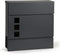 Viking Choice Brievenbus - Wandbrievenbus - Krantenhouder - 37x37x10cm - Antraciet
