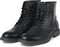 JACK&JONES JFWKARL LEATHER BOOT LN - Heren Bootschoenen - 100% rubber - Donkergrijs - Maat 43