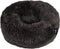 District 70 FUZZ - Hondenmand Zacht Pluche - Donutvorm - Lichtgrijs - Ø 80 cm (L)