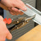 Hofftech Blikschaar - Linkshandige knip - 250 mm - Ergonomische handvaten - Gehard staal