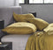 Zohome Kussensloop Satinado - Kussenhoes van 50x50 cm - Set van 2 stuks - 100% Katoen-Satijn - Grijs