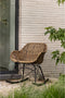 WOOOD Minka Schommelstoel - Rattan - Naturel - 76x56x76