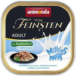 Animonda Cat Vom Feinsten 32x100g - met konijn in roomsaus
